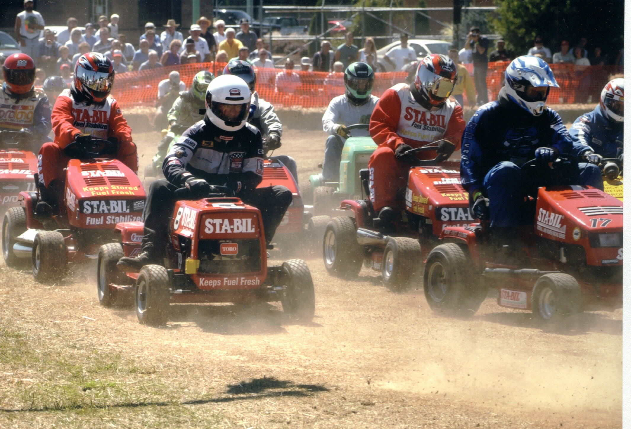 STABIL Celebrates 25 Years of Lawn Mower Racing With America vs